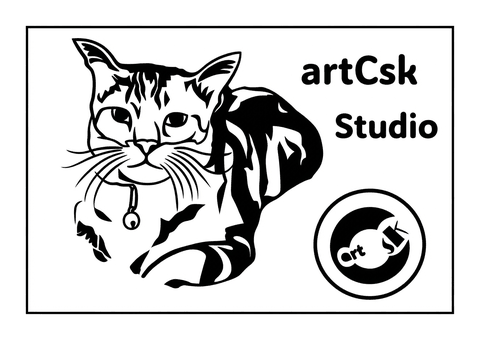 artCsk Studio stamp design