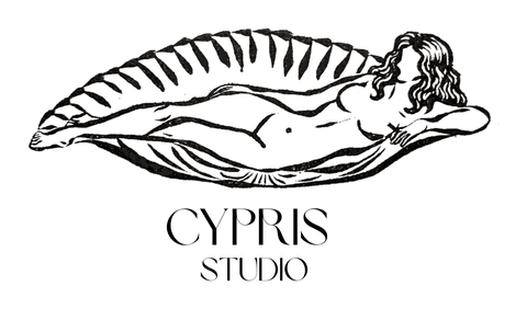 Cypris Studio stamp design