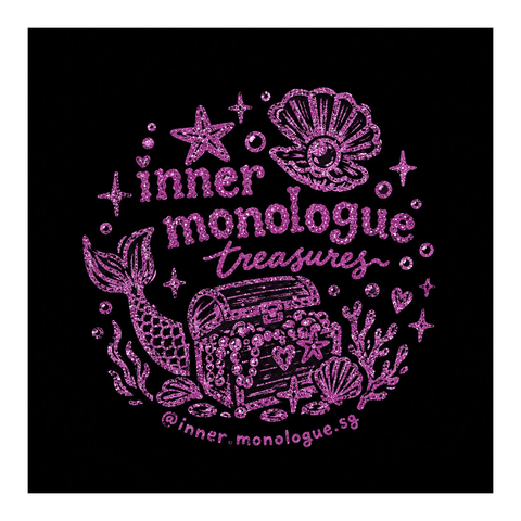 Inner Monologue stamp design