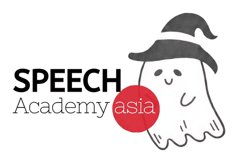 Speech Academy Asia stamp design